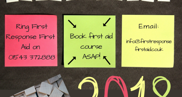 Is one of your new year resolutions to learn first aid?