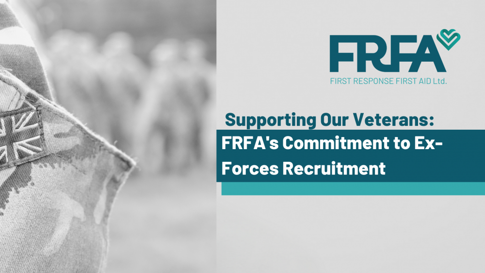 Recruiting Ex-Forces as First Aid Trainers